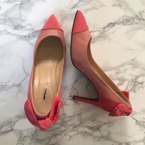 J.Crew Bow Ankle Pumps